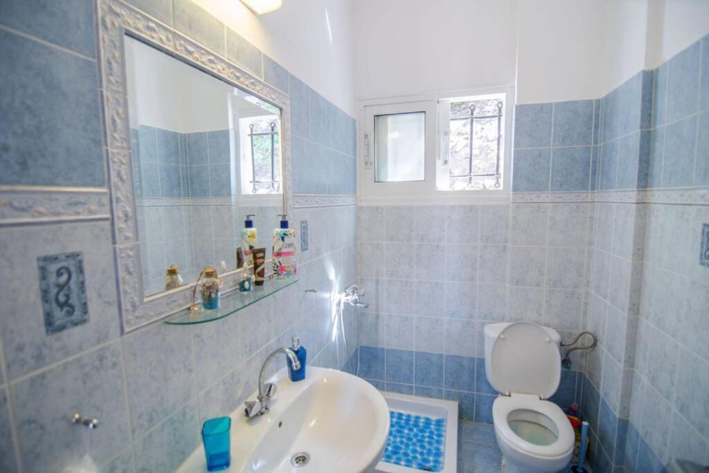 Amalia Sea View House Apartment Vathy  Bagian luar foto