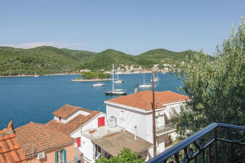 Amalia Sea View House Apartment Vathy  Bagian luar foto